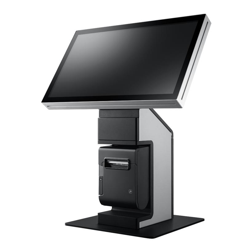 21.5” standardized modular kiosk designed for rapid deployment and integration with contemporary technologies